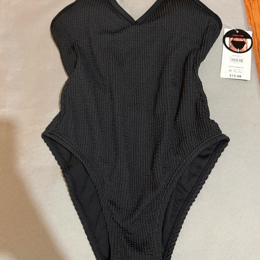No Boundaries Black One Piece Swimsuit